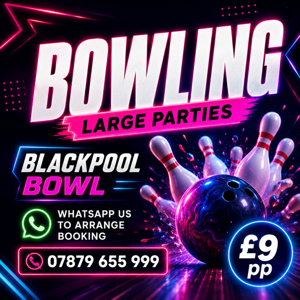 Best bowling alley in Blackpool